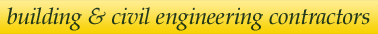 Building and civil engineering contractors